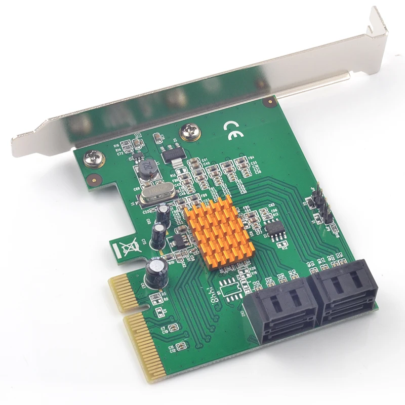 PCI-Express HyperDuo SATA 6G карта PCI-e в 4x SATA3.0 RAID 0 1 10 карт Marvell 88SE9230 | Компьютеры и офис