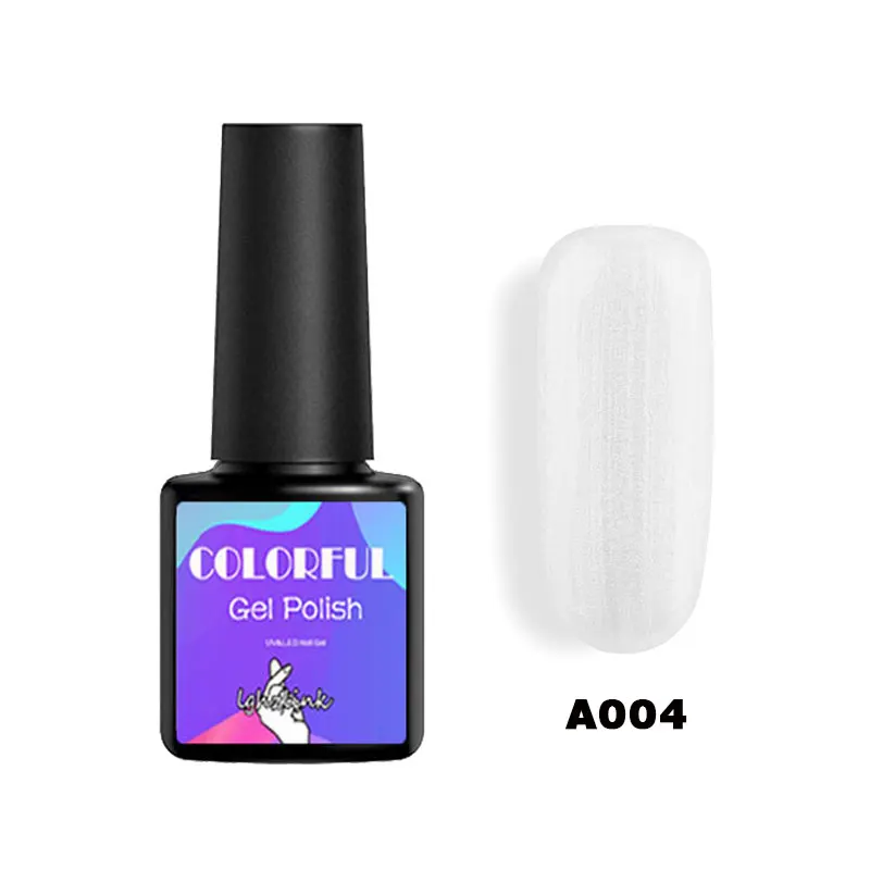 A004 Новое поступление, грунтовка, Гель-лак, замачиваемый, Vernis, Полупостоянный УФ Гель-лак, лак для ногтей, Базовое покрытие, не протирается, верхний цвет, Гель-лак - Цвет: A004