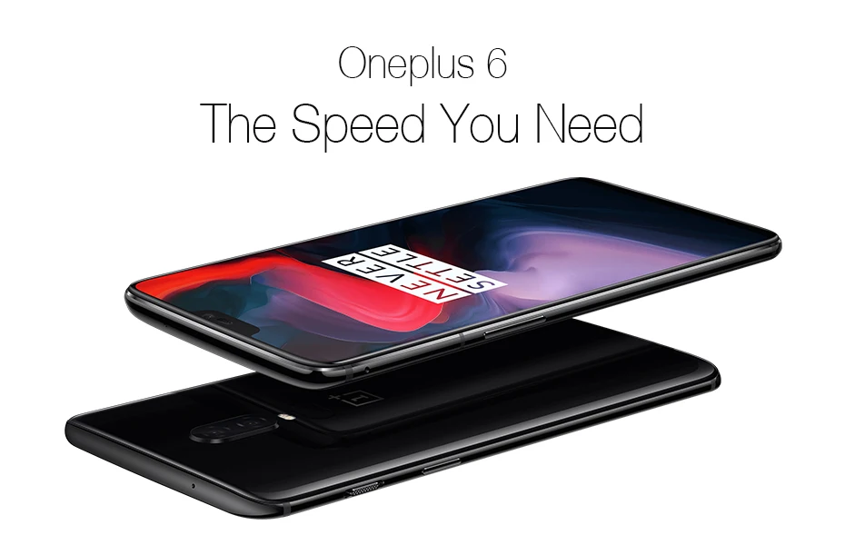 Глобальная прошивка Oneplus 6 8 ГБ ОЗУ 128 Гб ПЗУ Android четыре ядра мобильный телефон