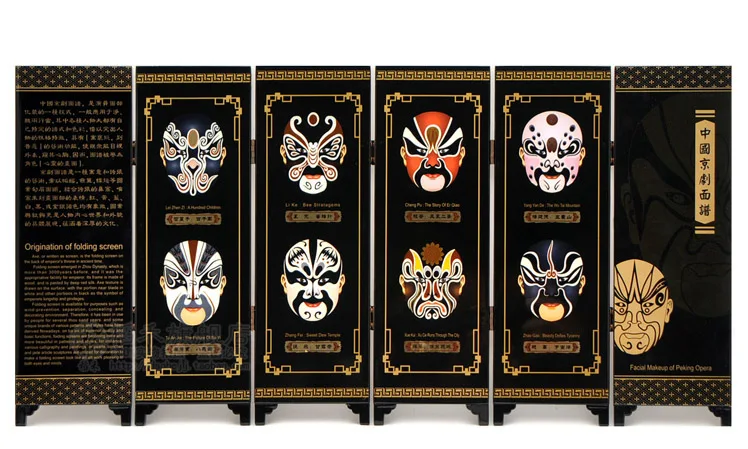 Офисный стол мини складные экраны 6 соединяемых панелей декоративная картина из