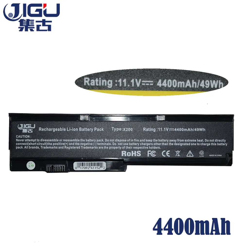 JIGU 6 Cells Laptop Battery For Lenovo ThinkPad X200 X200s 42T4834 42T4835 43R9254 ASM 42T4537 FRU 42T4536 42T4538|laptop battery for lenovo|laptop