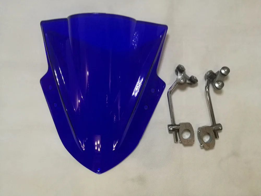 Now For Kawasaki Vulcan S ER-4N ER4N ER-6N ER6N Universal Motorcycle Windshield Windscreen With 7/8&quot Or 1&quot Handlebar | Автомобили