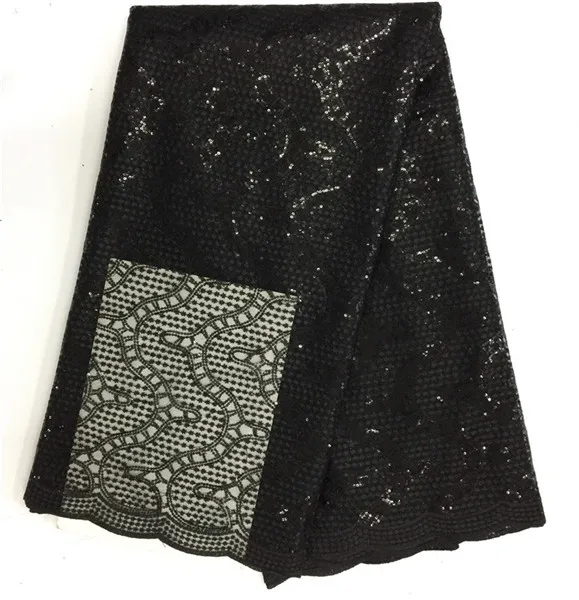 Новый дизайн причудливый узор Корея сетка ткань с блестками для больших случаев