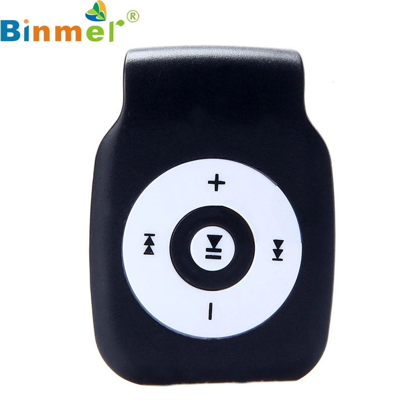 Binmer A18 мини зажим металлический USB MP3 плеер Поддержка Micro SD TF карта музыкальный