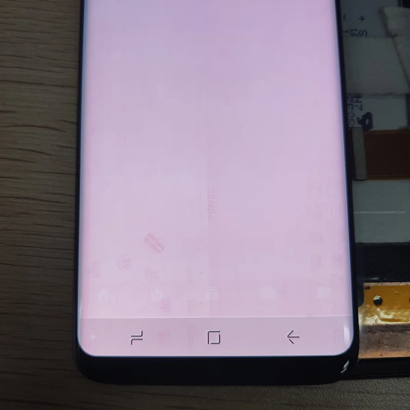 Проверенный большой ЖК дисплей Burn Shadow для Samsung S8 G950 G950U G950F Plus G955 G955F сенсорный