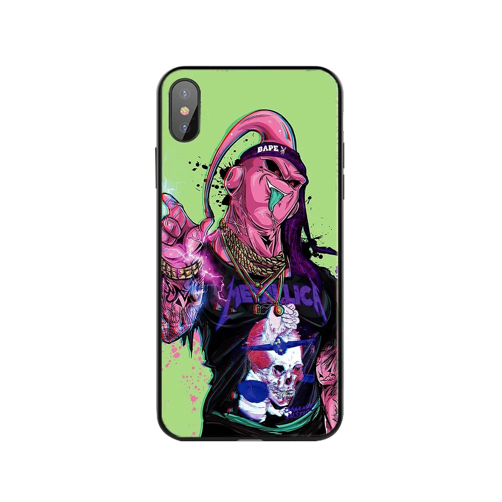 Dragon ball серии ТПУ силиконовый чехол для iPhone XS MAX XR 5 6 7 S плюс защитить резиновая 8 Plus |