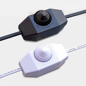 Приглушаемый Электрический провод, шнур питания с поворотной кнопкой регулировки яркости для настольных ламп, длина 1,8 м