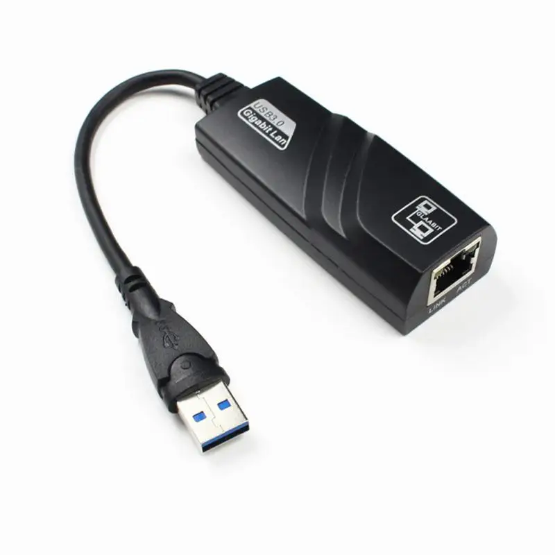 Сетевой адаптер USB 3 0 к Gigabit Ethernet RJ45 LAN (10/100/1000) Мбит/с|Сетевые карты| |
