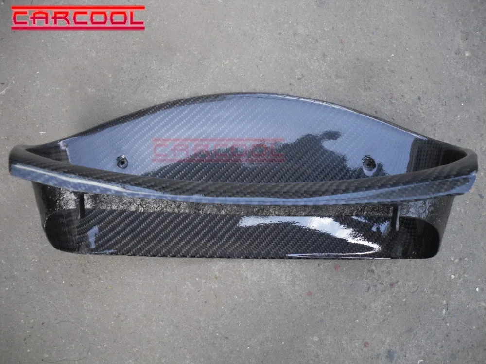 Стайлинга автомобилей углерода Волокно CF обвес для Lancer Evolution EVO 5 6 тире кластера Surround Замена циферблат крышка