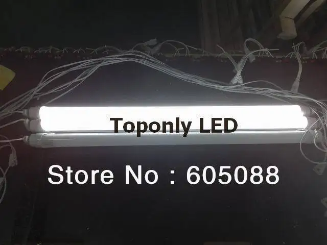 8 Вт led t8 трубка длина 600 мм светодиодный Флуоресцентный светильник вход на ac100 240v