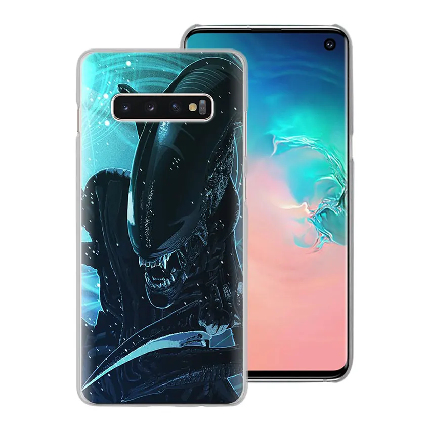 Чужой против Хищник чехол для телефона для samsung Galaxy S10e S10 плюс S7 S8 S9 Plus, Note 8, 9, 10, плюс S10 5G M20 M30 жесткий чехол Coque