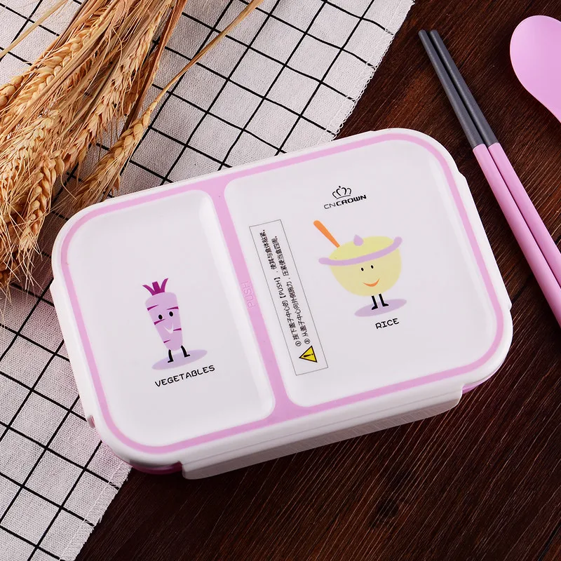 В японском стиле bento box среднего возраста обед коробки Портативный microwaveble посуда