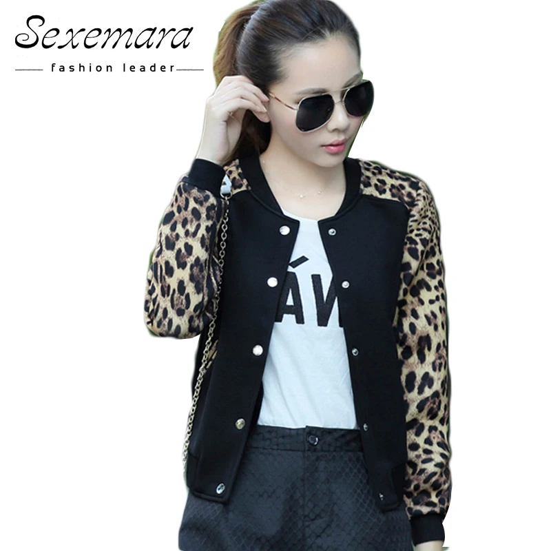 2017 Цветочный Печати Плюс большой Размер Бейсбол короткая Куртка Женщины Круглый