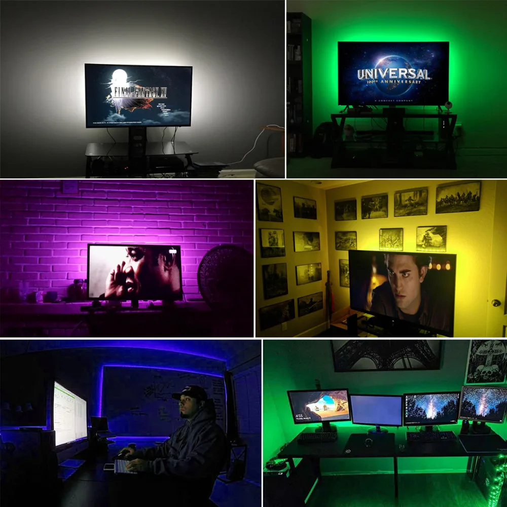 5050 17 клавиш пульт дистанционного управления RGB Светодиодная лента USB