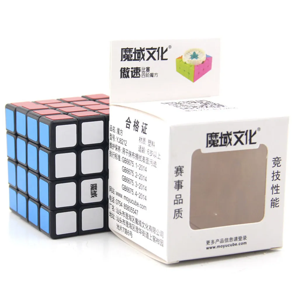 MOYU AoSu 4x4x4 Speedcubing Puzzle for Beginner Magic Cube Toys For Children Ultra-Smooth 4x4 Speed | Игрушки и хобби