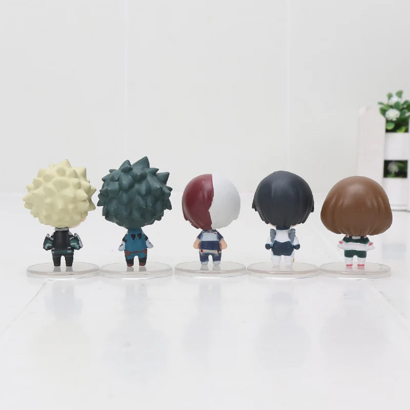 Новинка 3 см My Hero Academia boku Midoriya deku Shoto bakugou Toga фигурка из ПВХ игрушки|Игровые фигурки