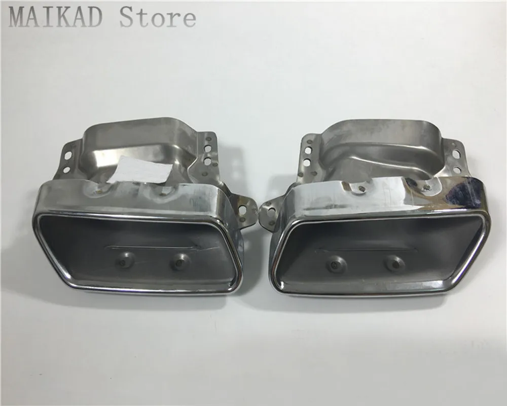 1 пара/2 шт. выхлопная труба планки Обложка для Mercedes Benz W164 ML280 ML300 ML320 ML350 ML420 ML450 ML500
