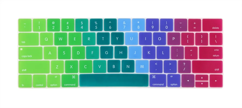 Английский США клавиша Enter Обложка для- Macbook Pro 13 15 дюймов с Touch Bar новая модель A1706 A1707