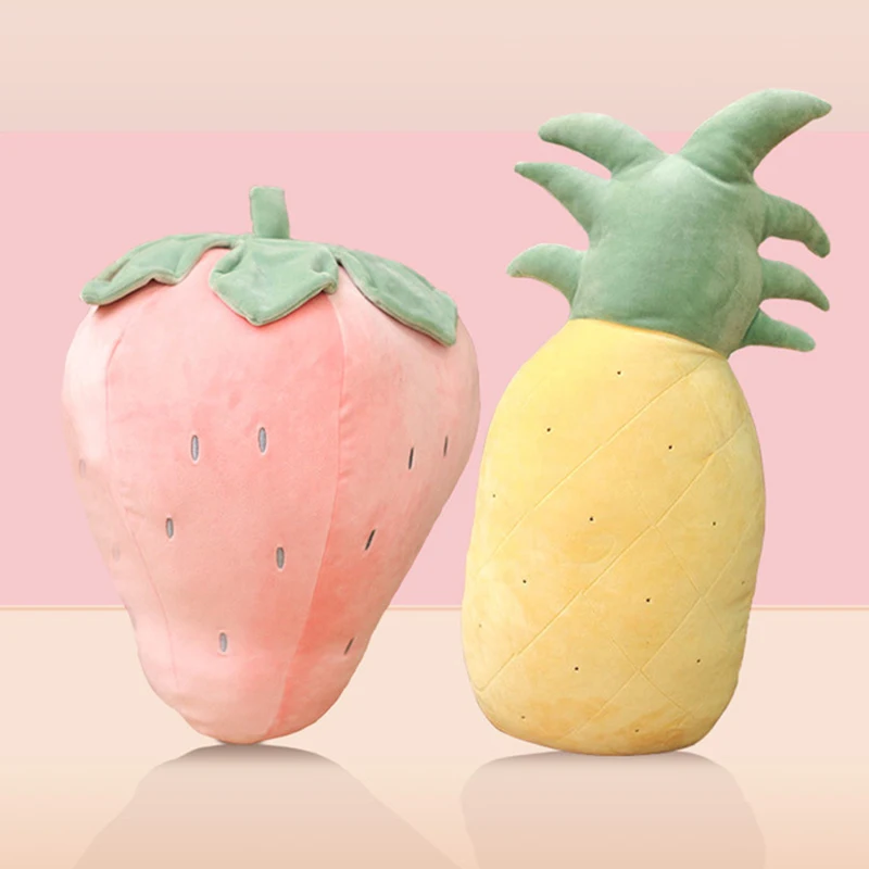 Милый творческий ins чистая Hong большая сумка закуски подушки детские фрукты