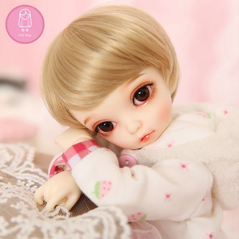 Парик для куклы BJD бесплатная доставка размер 6 7 дюймов 1/6 FL Bisou