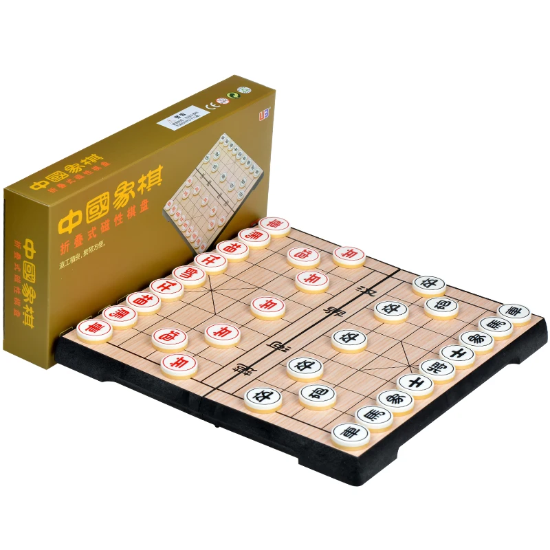 Бесплатная доставка 2018 портативный китайский Шахматный набор магнитная