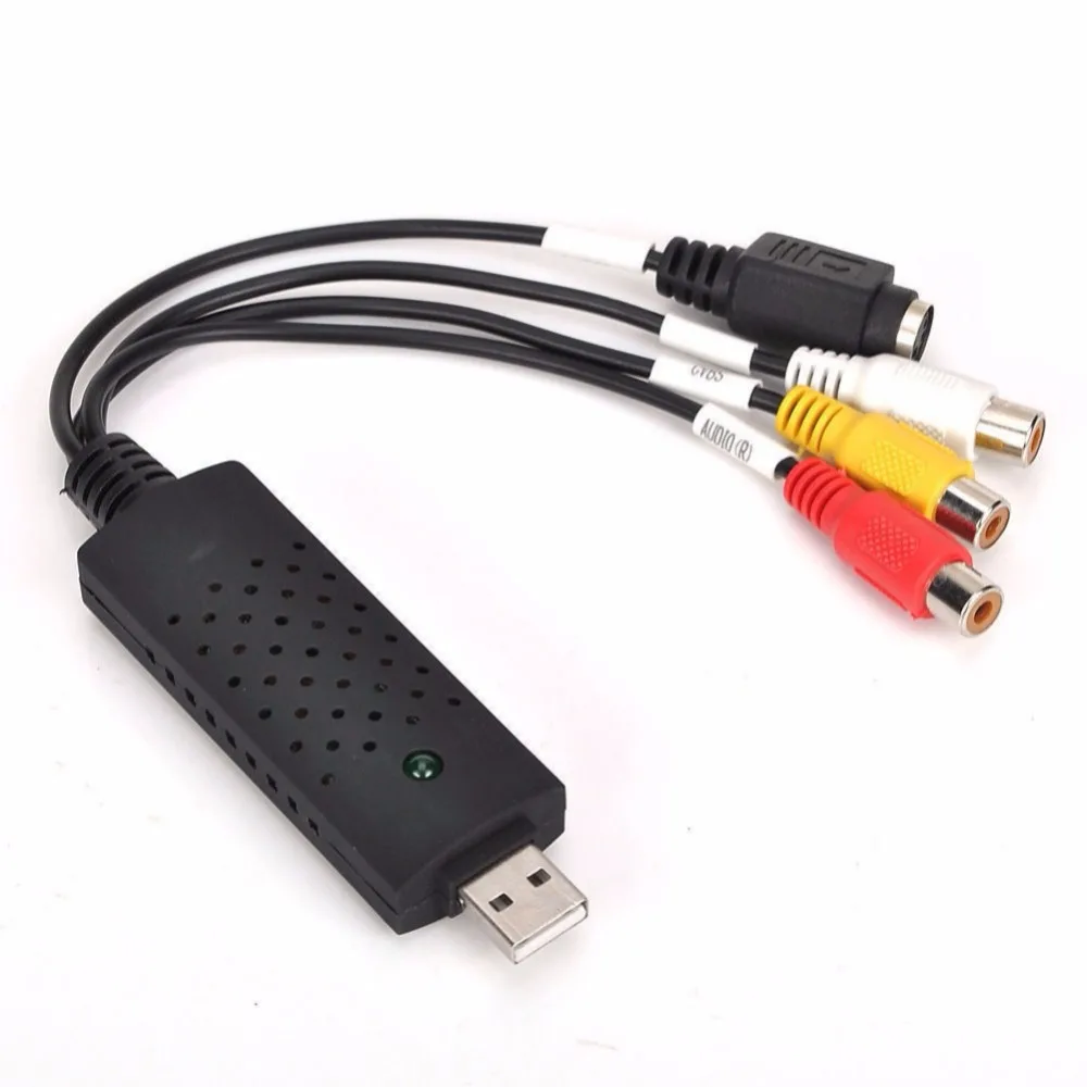 5 в 1 видео тюнер карты DVR Захват USB 2 0 аудио CVBS s адаптер конвертер Поддержка NTSC PAL