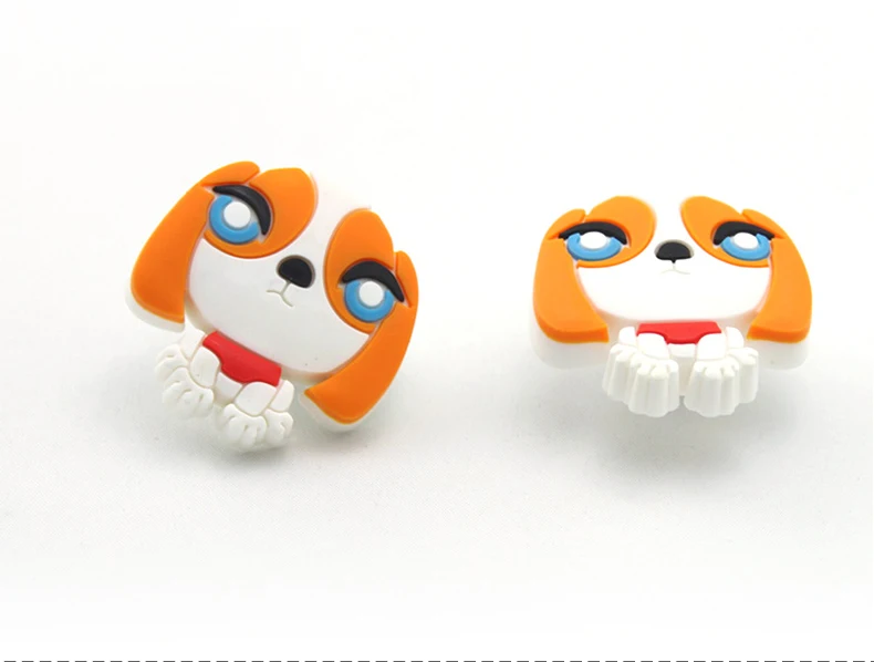 10 шт. Лидер продаж мягкая резинка комод круглые ручки для ящиков детей с героями