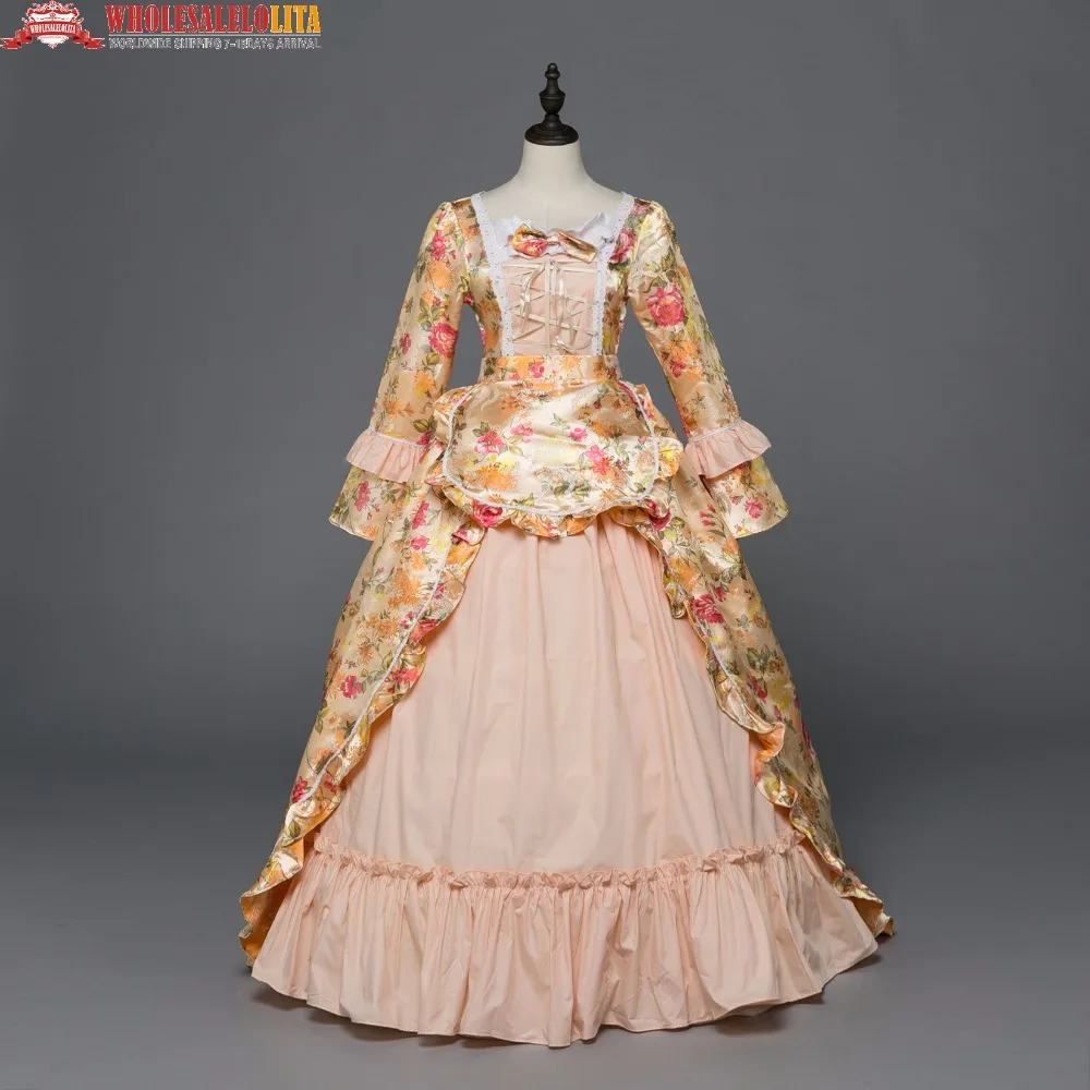 Новинка праздничная одежда Marie Antoinette готическое средневековое платье в стиле