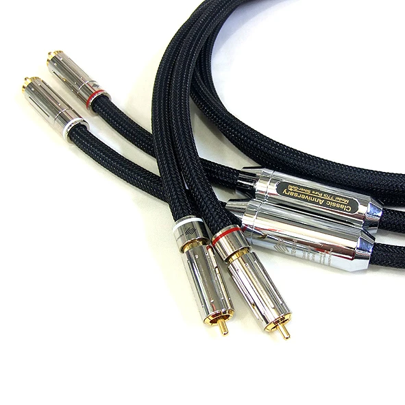 0,5 м-2 м Hifi аудио Hi-End пара Siltech 25th Classic Anniverary 770i RCA Межблочный Аудио кабель без коробки