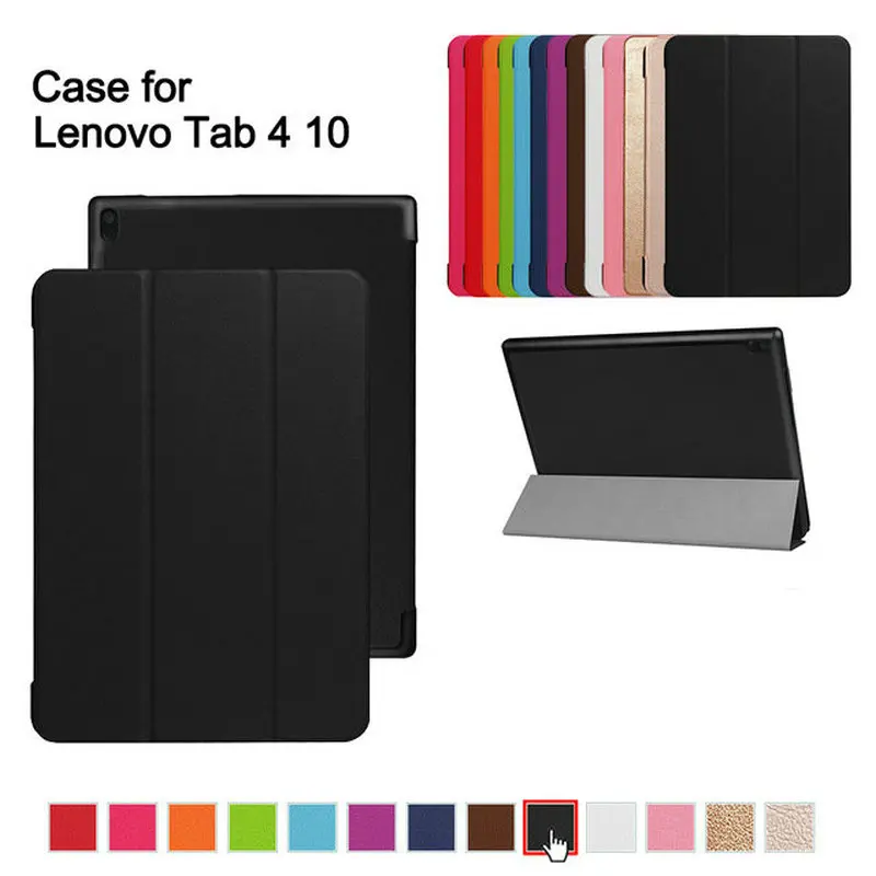 Магнитный умный чехол для lenovo TAB 4 10 защитный кожаный Tab4 TB X304N F s 1 &quot(2017