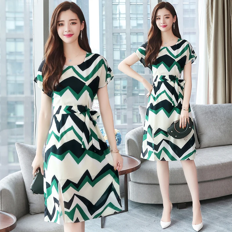 Винтажный Шифоновый Сарафан в стиле бохо Новинка лета 2019 элегантные женские