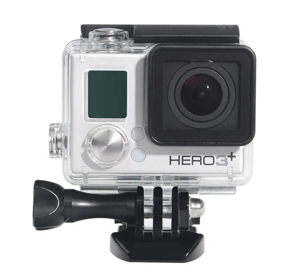 Аксессуары для Go pro Водонепроницаемый чехол Gopro Hero 3 + 3plus 4 крепление камеры|waterproof