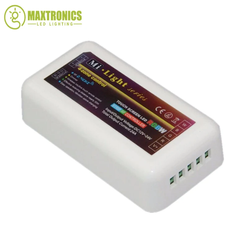 Светодиодный светильник Mi 2 4G 4 зоны RF Wireless RGBW светодиодный контроллер для гибкого