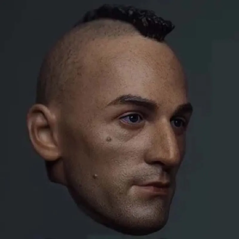 

Mnotht The Driver Head Carving 1/6 Scale Male Soldier Head Sculpt with Metal Glasses for Action Figure Toys Film Star Model