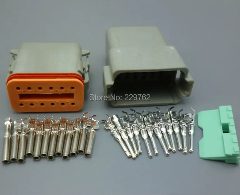 12-контактный автоматический водонепроницаемый разъем электрического провода