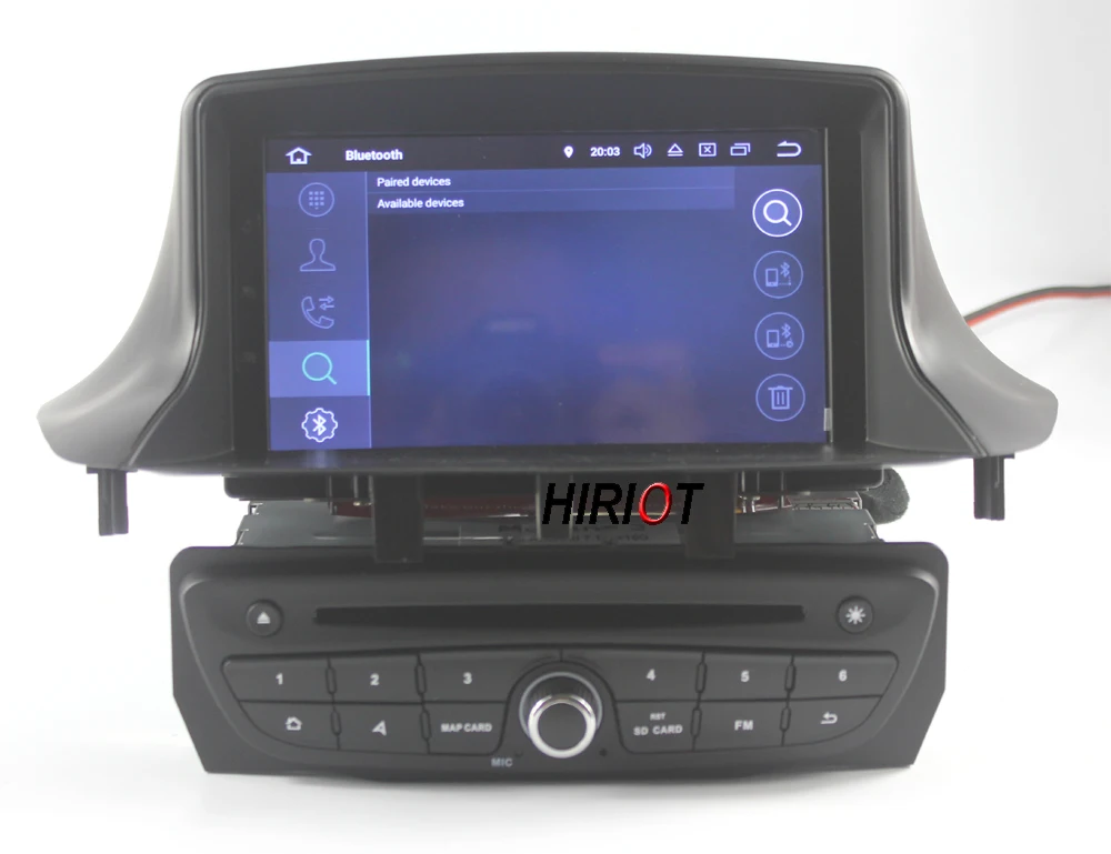 HIRIOT Android 9,0 автомобильный стерео dvd-плеер gps навигация для Renault Megane 3 Fluence DSP 4 Гб ram видео мультимедиа радио головное устройство