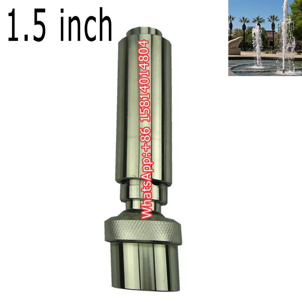Пластиковый опрыскиватель из нержавеющей стали 1 5 дюйма спринклер для пруда