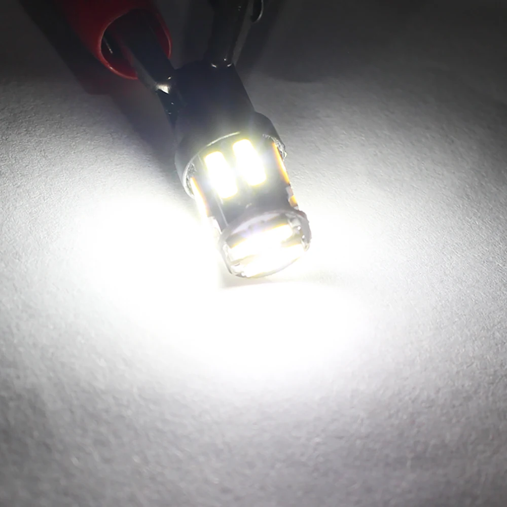 Автомобильный свет T10 W5W светодиодный лампы 7020 10 SMD Светодиодные Автомобильные