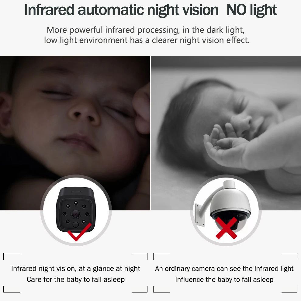 Q10 Mini Camera Wifi 1080p IP Outdoor Night Vision Android Wireless Small Car Camcorder Motion Detection HD Sport Portable | Электроника