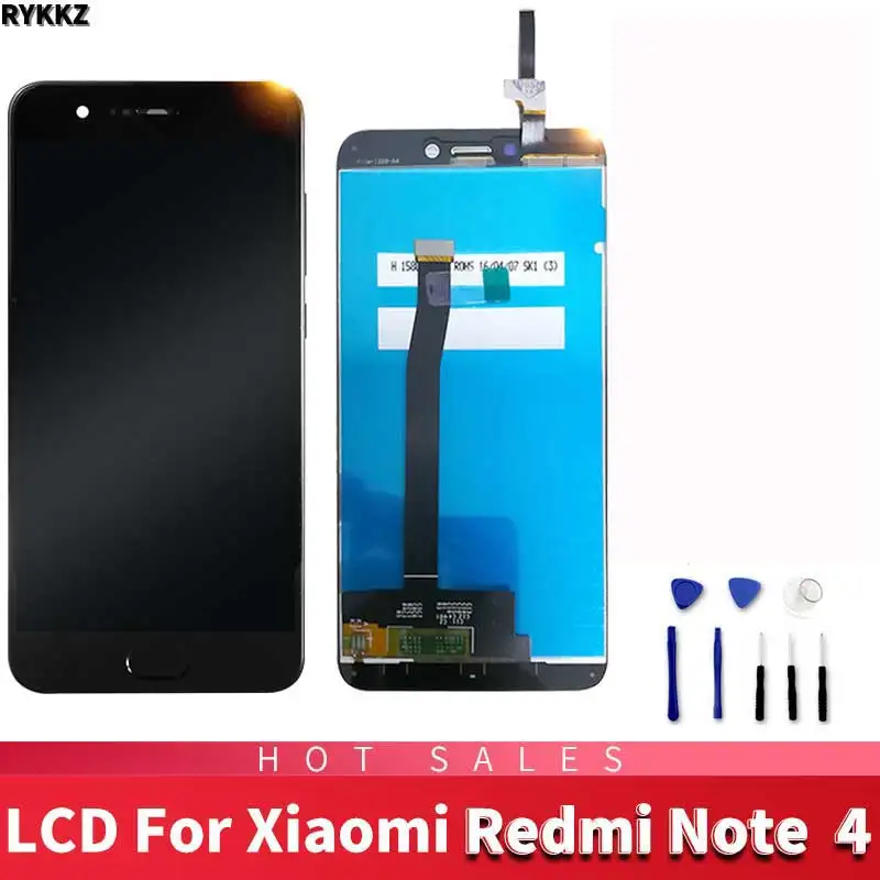 Для Xiaomi Redmi 4 ЖК дисплей Дисплей Сенсорный экран планшета Ассамблеи для Запчасти
