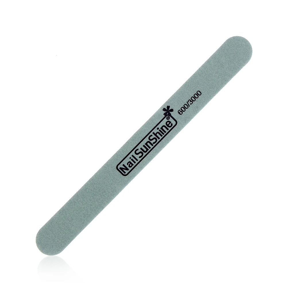 1 pcs 1/3 шт 600/3000 зернистость шлифовальный моющийся Маникюрный Инструмент пилочка для ногтей зеленая прямая краевая палочка буферный инструмент для маникюра салонные полировальные инструменты - Цвет: 1 pcs
