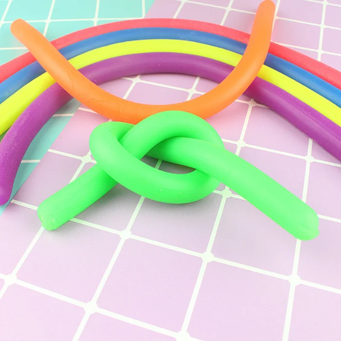 Hyper гибкие эластичные антистрессовые шутки лапша веревка игрушка игрушки