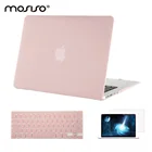 Матовый пластиковый чехол Mosiso для ноутбука Macbook Air 13 A1369 A1466, чехол для ноутбука + силиконовый чехол для клавиатуры + защита экрана