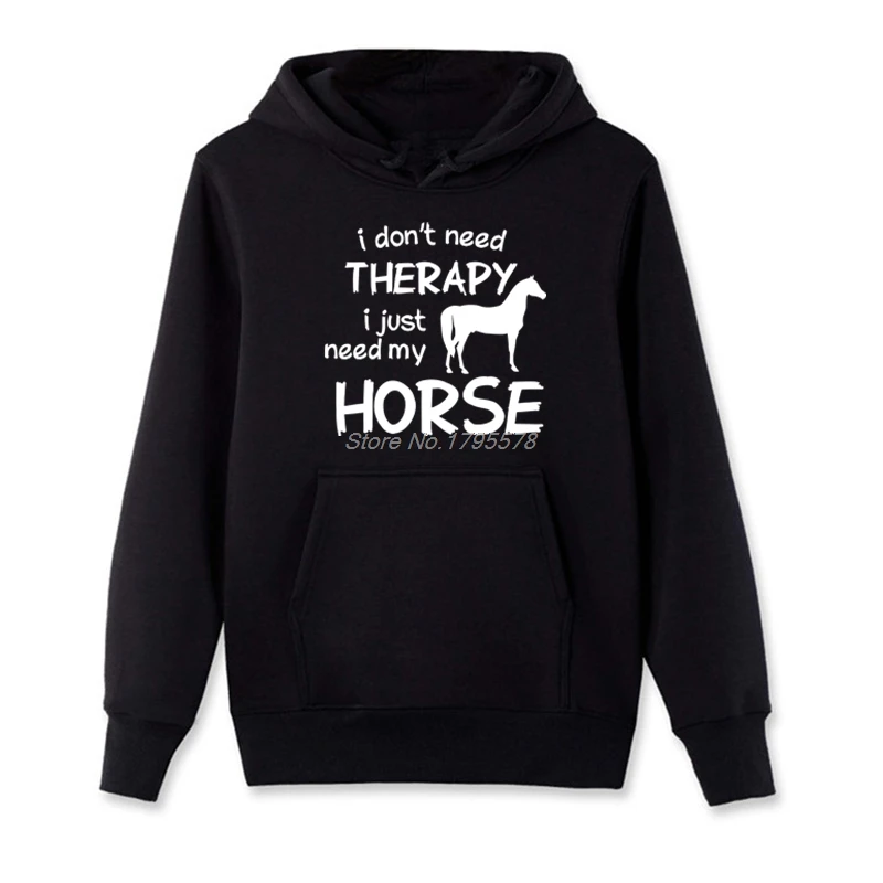 Толстовка с капюшоном для верховой езды на лошади надписью I Just Ride терапию
