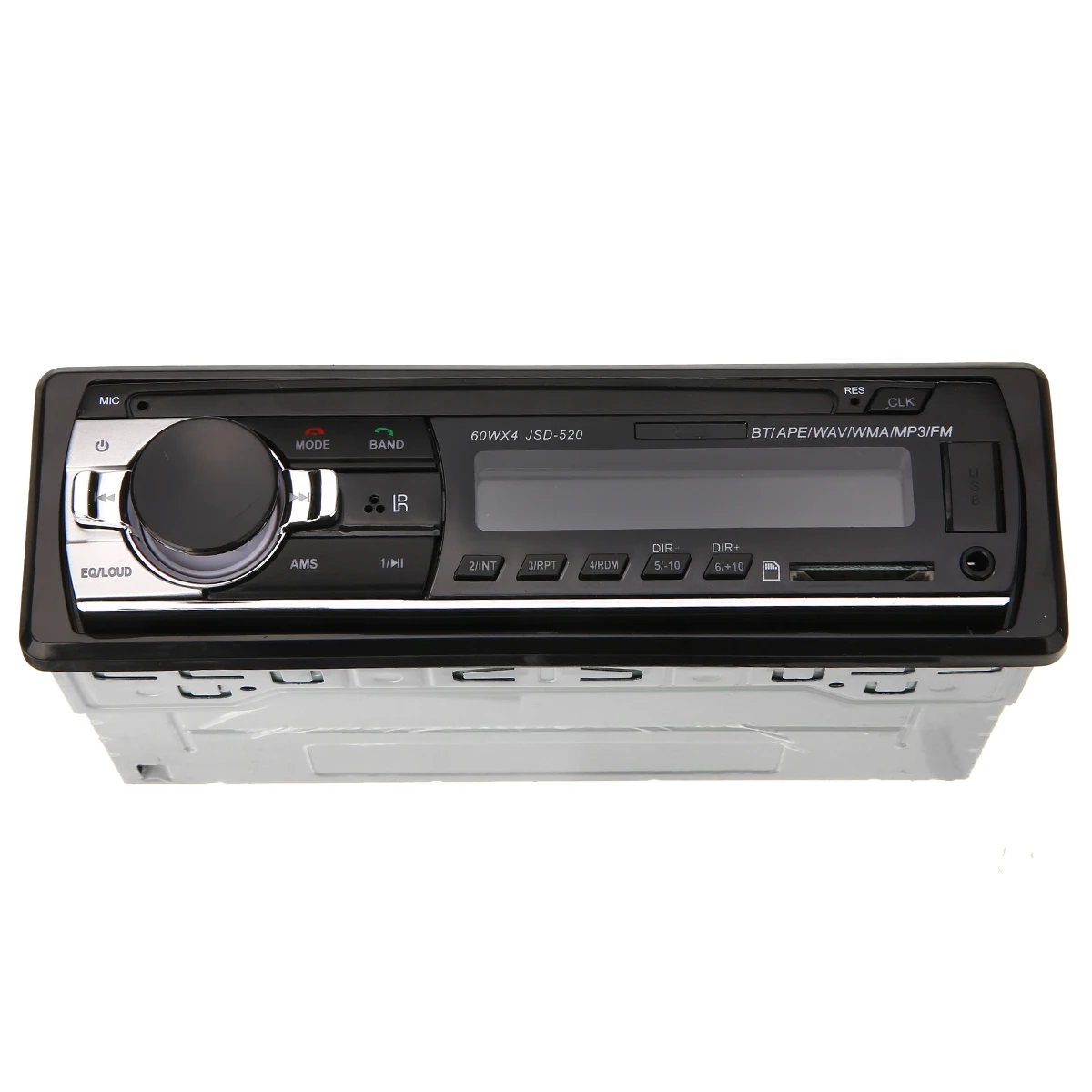JSD-520 24 В Цифровой Bluetooth Автомобильный mp3 плеер 60Wx4 FM Радио стерео аудио USB/SD Поддержка MP3/WMA регулятор громкости часы Mayitr