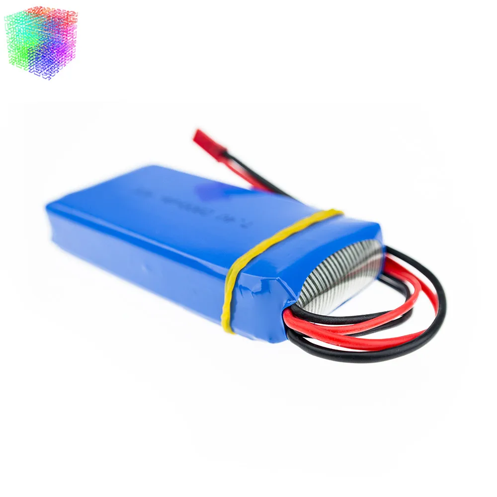 Аккумуляторы Lipo 2s для WLToys V262 V333 V323 V666 10 шт. 7 4 В 2800 мАч Радиоуправляемый вертолет