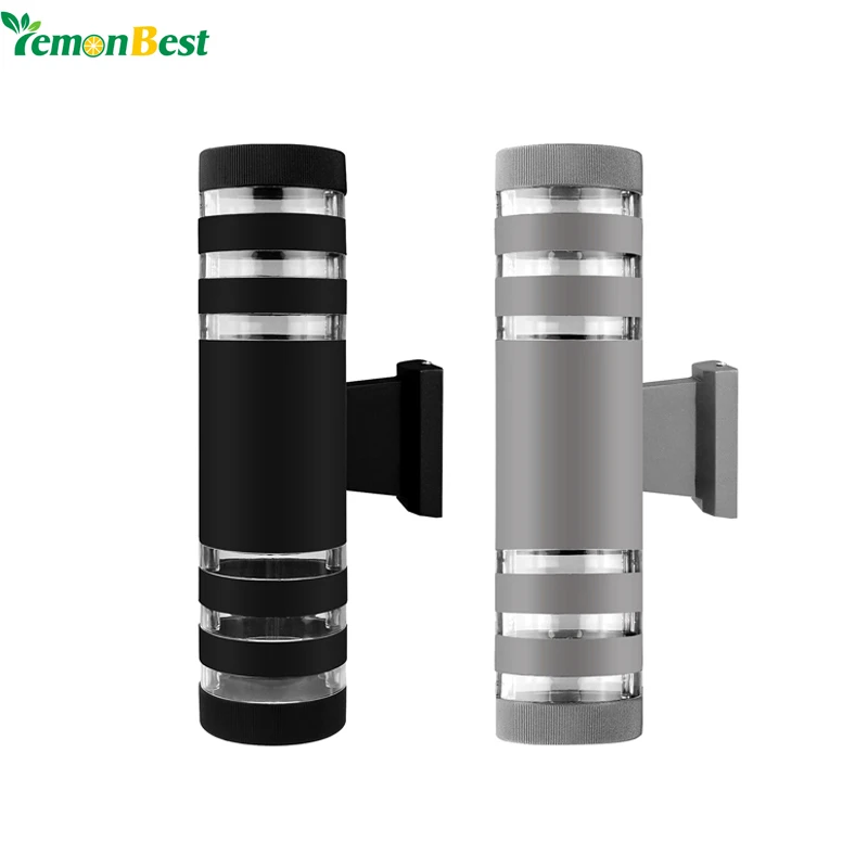 2 шт. LemonBest Современная Водонепроницаемая алюминиесветодиодный светодиодная