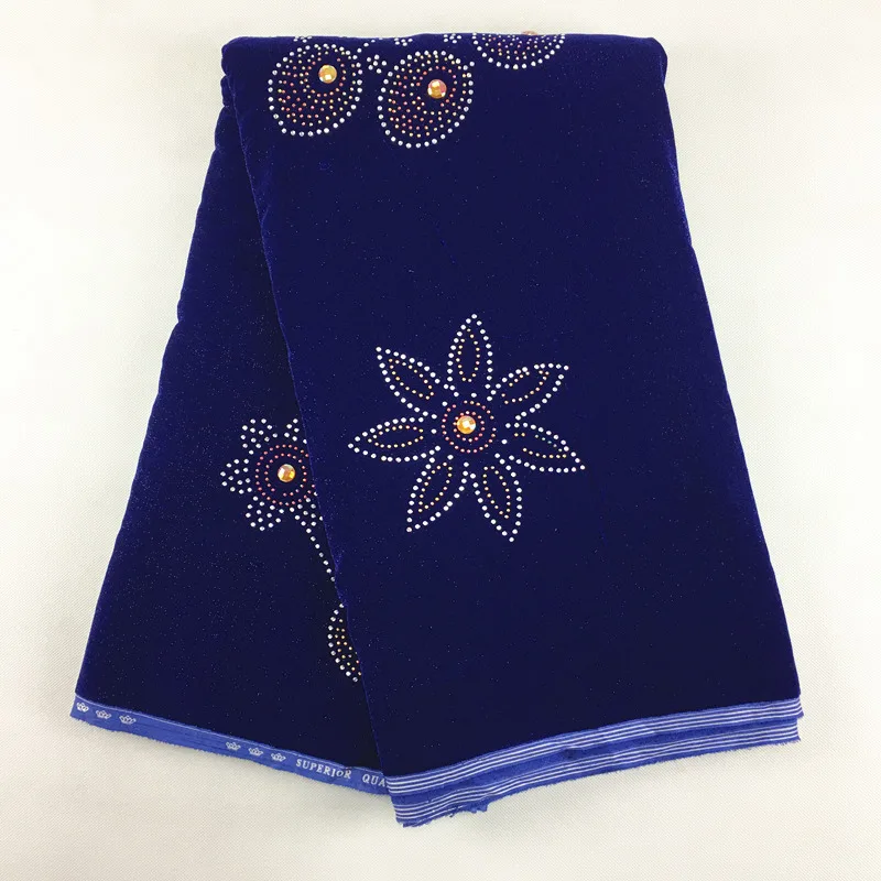 Кружевная ткань высокого качества кружевная с камнями в африканском стиле новый