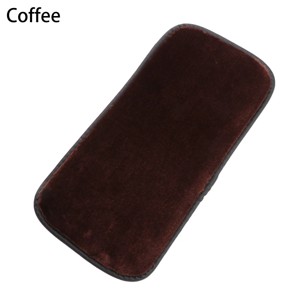 coffee 1 шт., автомобильный подлокотник, коробка, подлокотник, подушка, накладка, крышка, центральная консоль, коробка, прочный износостойкий коврик для автомобиля, авто, внедорожник, высокое качество - Название цвета: coffee