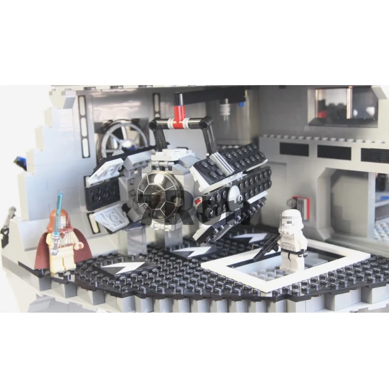 Модель здания игрушки хобби Звезда смерти 05035 совместим с lego Star Wars серии 10188